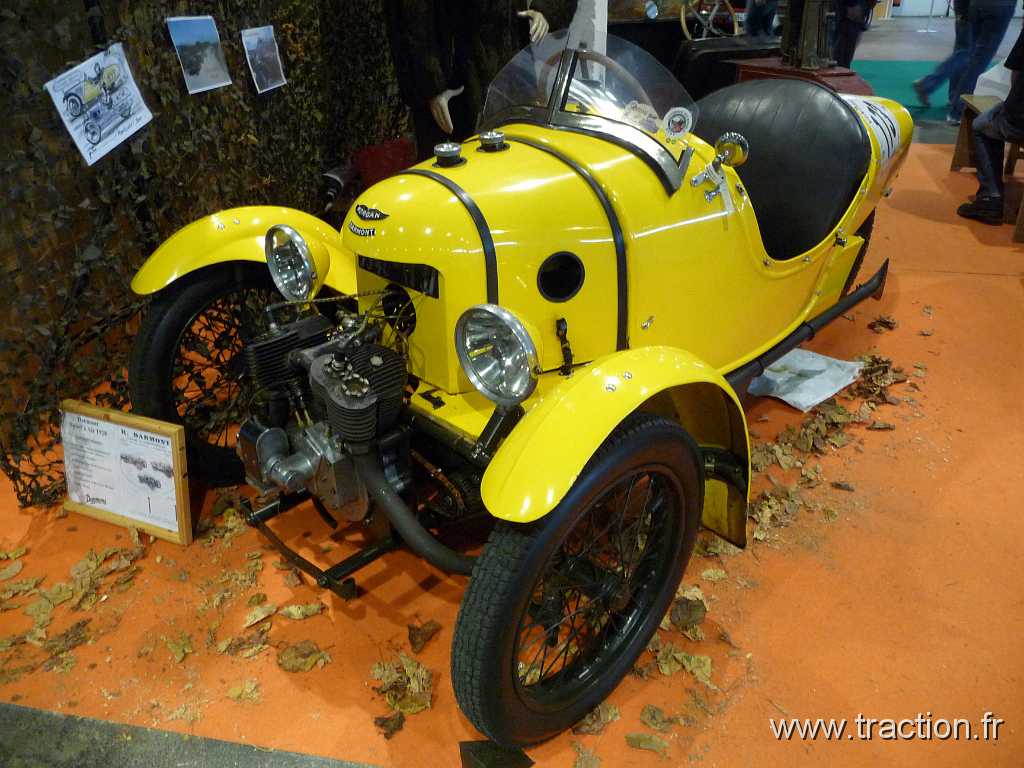 2011_epoquauto (71).jpg - 05/11/2011 - 69000 LYON - EPOQU'AUTO - 33ème Salon International Autos & Motos Anciennes - MORGAN Darmont Sport à Air - 1928